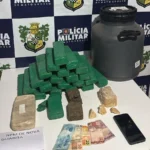 Polícia apreende drogas e prende suspeito durante patrulha na MT-208