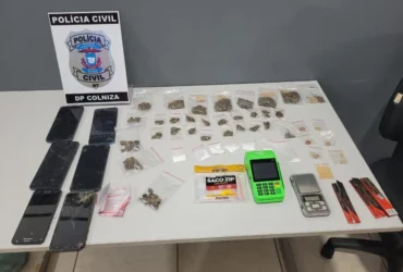 Polícia prende jovem e apreende menor por tráfico durante operação em Colniza