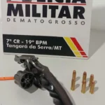 Polícia prende suspeito armado durante patrulhamento rural