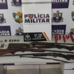 Polícia detém homem por ameaça com armas de fogo em Canarana