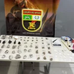 Polícia desarticula tráfico e apreende 79 porções de drogas