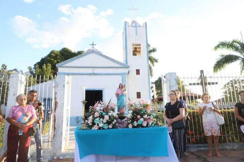 Prefeitura de Varzea Grande notifica empresa por atraso nas obras da Igreja de Nossa Senhora da Guia