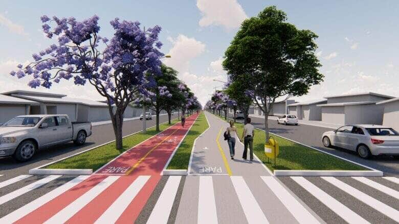 Prefeitura retoma obras de urbanizacao da Avenida Amazonas em Barra do Garcas