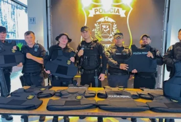 Secretaria investe em segurança com entrega de coletes balísticos