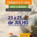 Sinop lanca campanha de conscientizacao para entregadores por aplicativo e motociclistas