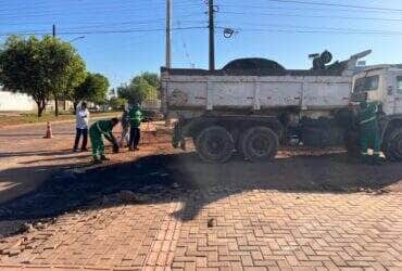 Sinop realiza operacao continua de tapa buracos com investimento de R 15mi por ano