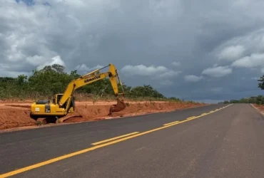 Trânsito é liberado na MT-246 para veículos de até 48 toneladas