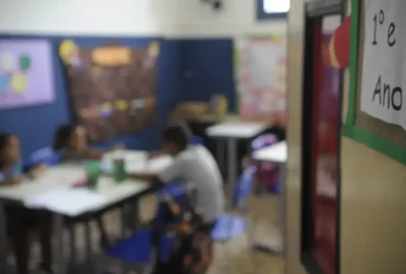 Rio de Janeiro - Escola municipal Levy Miranda na ilha de Marambaia, baia de Sepetiba, sul do estado (Tânia Rêgo/Agência Brasil)