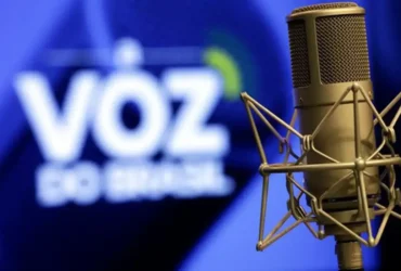 Brasília (DF), 13/06/2025 - Microfone do programa A Voz do Brasil. Foto: Bruno Peres/Agência Brasil