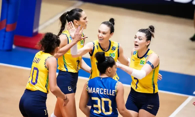 Brasil, seleção brasileira feminina de vôlei, Liga das Nações 2025