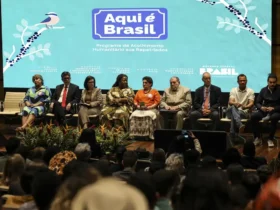 Brasília (DF), 06/08/2025 - Lançamento do programa “Aqui é Brasil”, operação humanitária coordenada pelo Ministério dos Direitos Humanos e da Cidadania (MDHC) para acolher, com dignidade, os brasileir