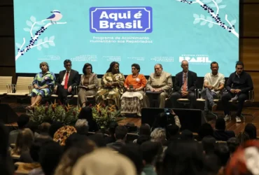 Brasília (DF), 06/08/2025 - Lançamento do programa “Aqui é Brasil”, operação humanitária coordenada pelo Ministério dos Direitos Humanos e da Cidadania (MDHC) para acolher, com dignidade, os brasileir