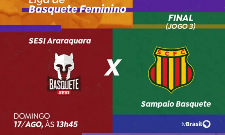 Tvbrasil transmite decisão entre Sesi Araraquara e Sampaio Basquete pela LBF