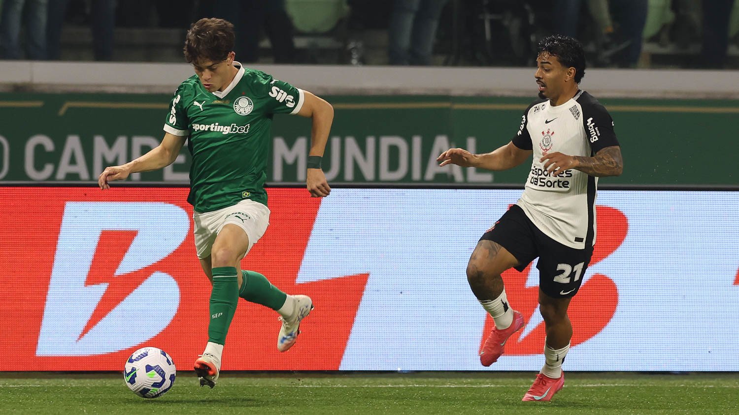 Corinthians x Palmeiras: clássico paulista agita a 22ª rodada do Brasileirão 2025. Imagem: Cesar Greco/Ag. Palmeiras