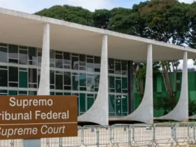 Brasília (DF) 11/04/2023 Fachada do palácio do Supremo Tribunal Federal (STF) Foto: Fabio Rodrigues-Pozzebom/ Agência Brasil