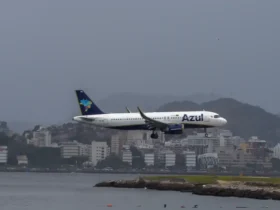 Avião, aviação, Azul, Aeroporto Santos Dumont