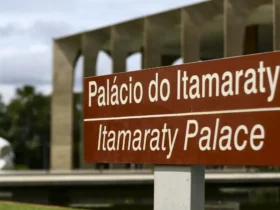 Brasília (DF), 10/04/2023 - Fachada do ministério de Relações Exteriores.