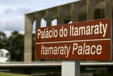 Brasília (DF), 10/04/2023 - Fachada do ministério de Relações Exteriores.