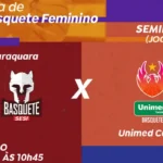 São Paulo (SP) 31/07/2025 - A TV Brasil exibe o segundo confronto entre Unimed Campinas e Sesi Araraquara pela Liga de Basquete Feminino (LBF). Foto: TV Brasil