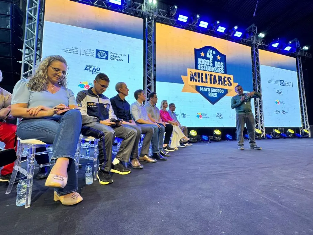 Abertura dos Jogos Estudantis Militares celebra disciplina e cidadania em Lucas do Rio Verde