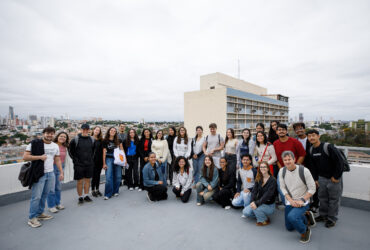 Alunos da UFMT visitam Palacio Alencastro em Cuiaba e exploram marco da arquitetura