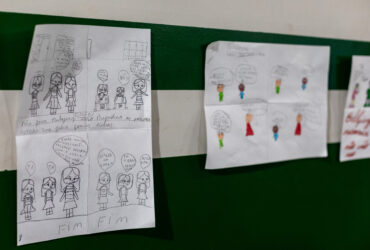 Alunos de Cuiaba criam desenhos alertando riscos do bullying