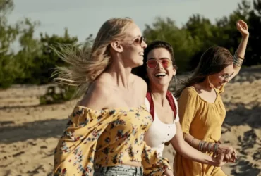 Amigos felizes