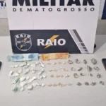 Tráfico é flagrado no bairro Bela Vista com apreensão de 51 porções de drogas