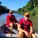 Bombeiros resgatam corpo encontrado por pescador às margens do Rio São João