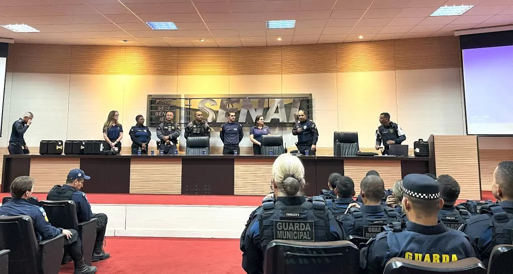 Trânsito em Mato Grosso: 41 agentes da Guarda Municipal de Várzea Grande recebem capacitação do Detran
