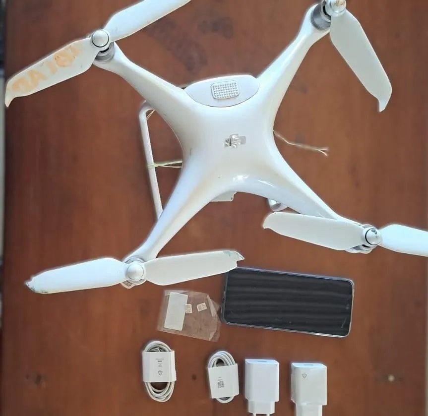 Drones são abatidos ao tentar entregar celulares em unidades prisionais de Mato Grosso
