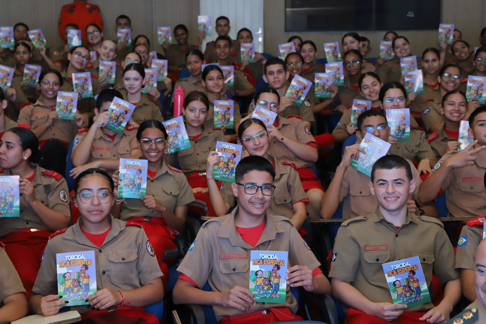 Estudantes aprendem sobre direitos e deveres no esporte com Ministerio Publico de Mato Grosso