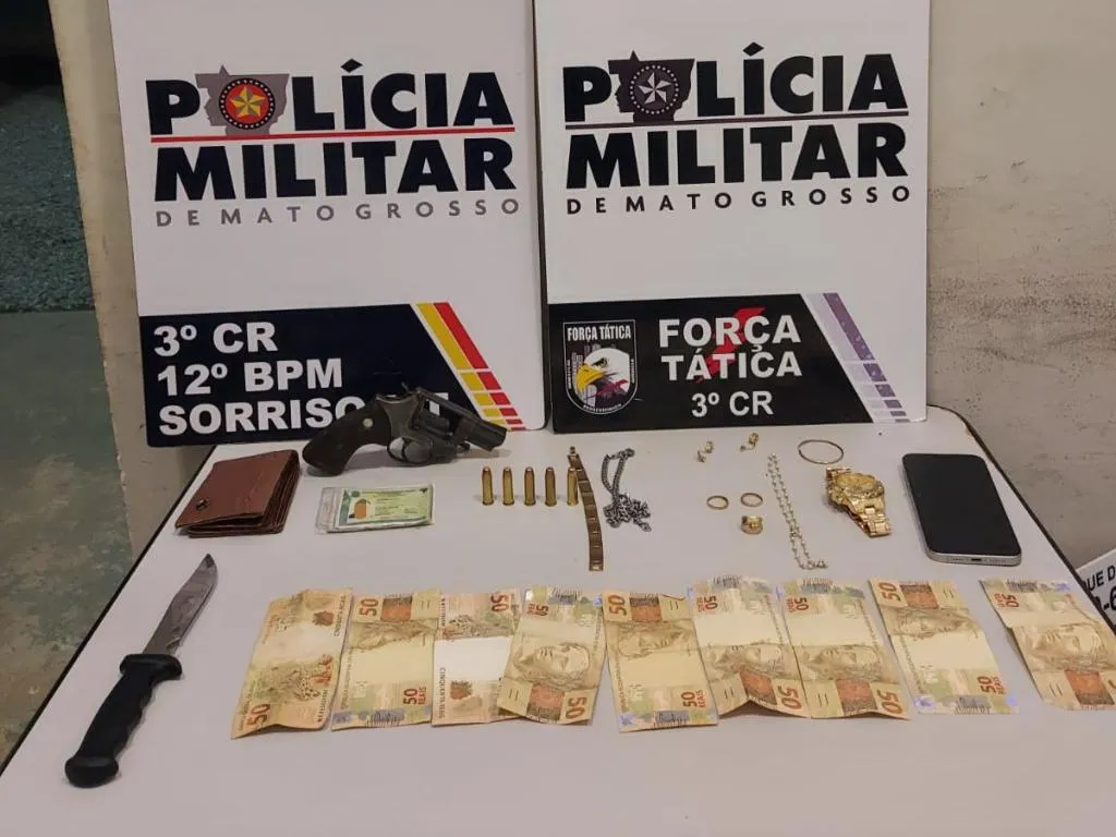 Força Tática prende faccionados após sequestro e tortura em Sorriso