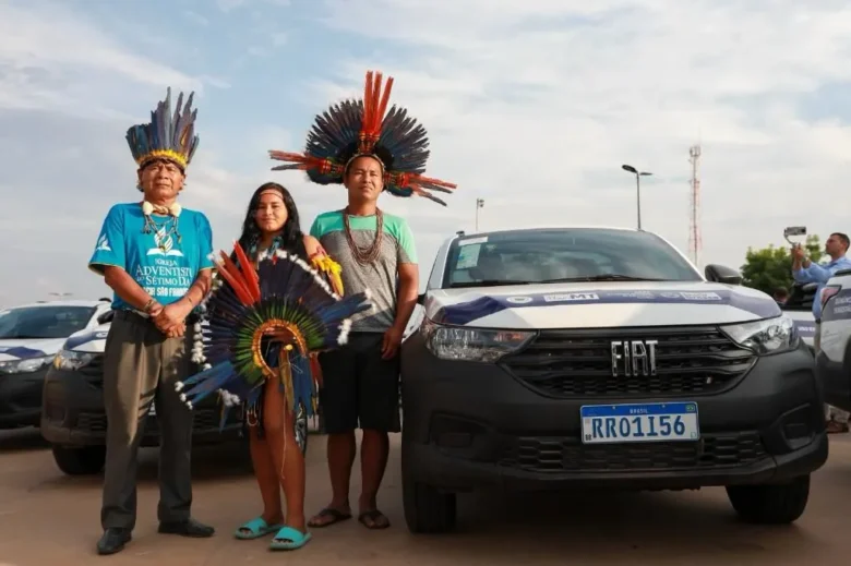Entrega do Governo do Estado por meio da Seaf MT aos povos indigenas de Rondolándia
