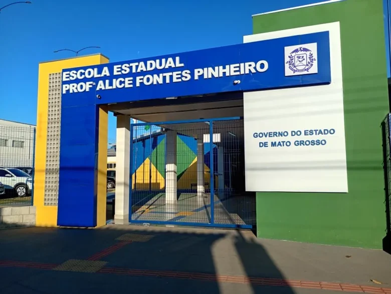 Reforma da Escola Alice Fontes em Mato Grosso amplia atendimento para 600 alunos