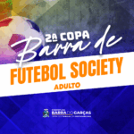 Inscricoes para a 2a Copa Barra de Futebol Society adulto ja estao abertas em Barra do Garcas