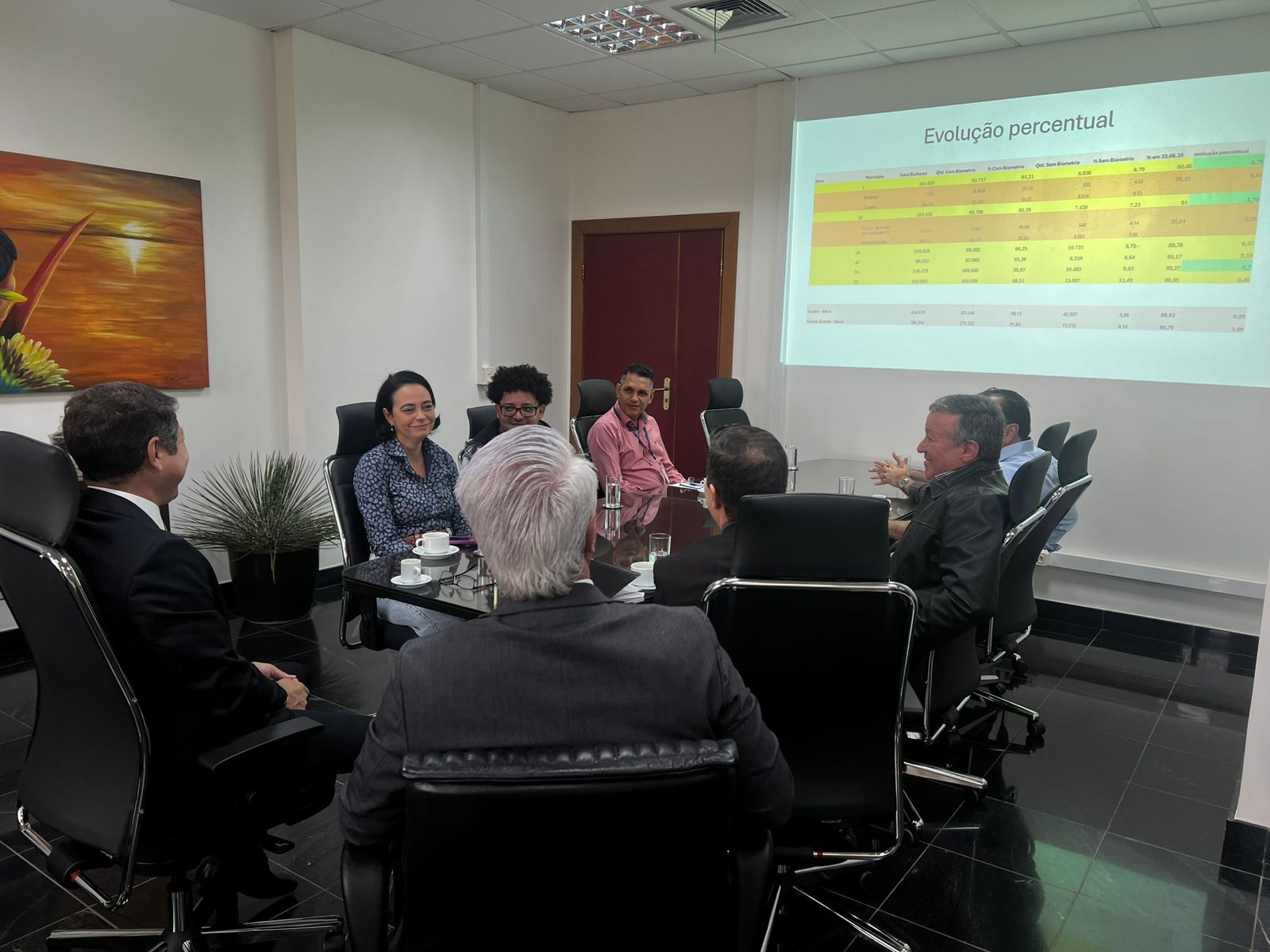 Justiça Eleitoral avalia evolução da biometria em Cuiabá e Várzea Grande