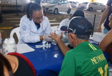Mais de 400 atendimentos sao realizados durante Mutirao da Saude em Sinop