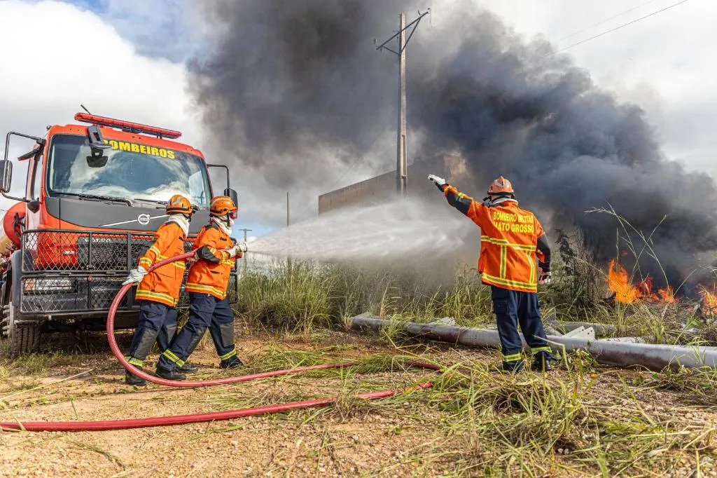 Mato Grosso registra queda histórica nos focos de calor em julho