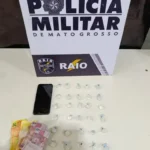 Polícia prende mulher com 30 porções de cocaína em Várzea Grande