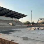Modernização da piscina olímpica em Mato Grosso avança 60%