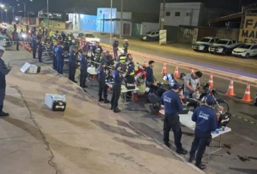 Operação Lei Seca prende quatro motociclistas por embriaguez em Várzea Grande
