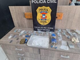Polícia Civil prende traficante e fecha ponto de drogas no bairro Rio Verde em Lucas do Rio Verde
