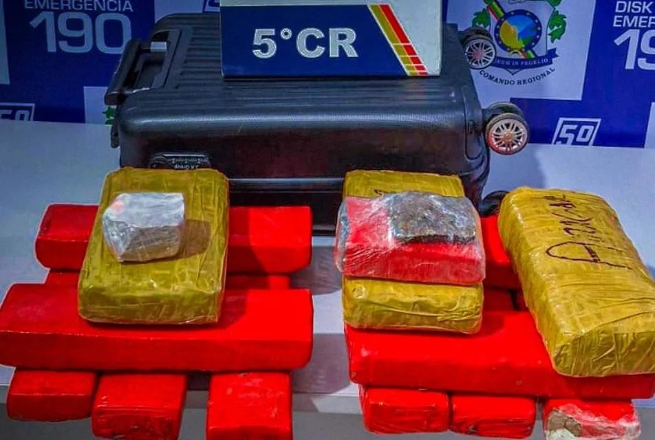 Polícia apreende maconha em rodoviária de Barra do Garças e prende mulher por tráfico