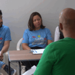 Pessoas em situacao de vulnerabilidade social sao atendidas durante o Mutirao da Cidadania em Sinop