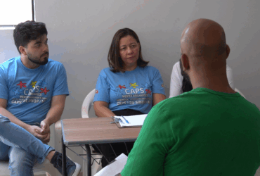 Pessoas em situacao de vulnerabilidade social sao atendidas durante o Mutirao da Cidadania em Sinop