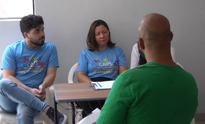 Pessoas em situacao de vulnerabilidade social sao atendidas durante o Mutirao da Cidadania em Sinop