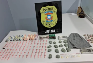 Polícia Civil prende quatro suspeitos em operação contra tráfico de drogas em Juína