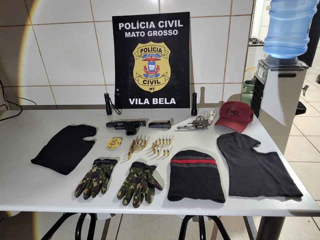 Polícia Civil prende suspeito e impede homicídio em Vila Bela da Santíssima Trindade