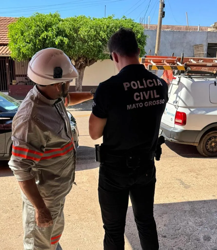 Polícia investiga furto de energia em Pontes e Lacerda durante operação
